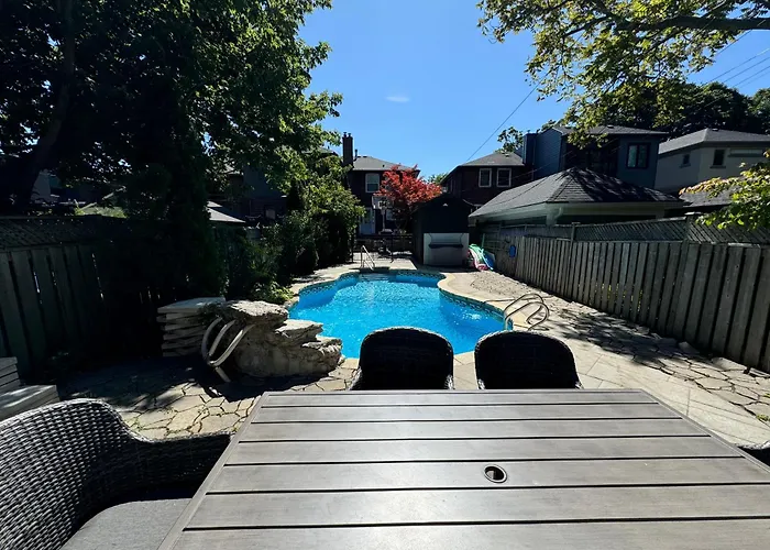 Leaside Rental With Great Backyard & Pool